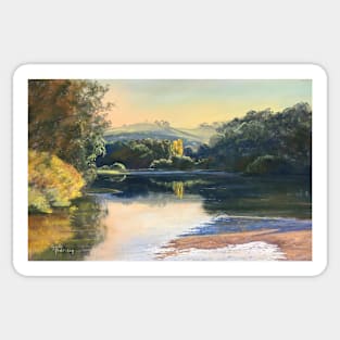 'Murrumbidgee Reflections' Sticker